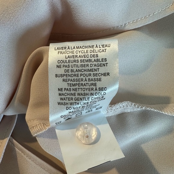 NWT Rachel Zoe Women's Short Sleeve blouse size L - Picture 7 of 7